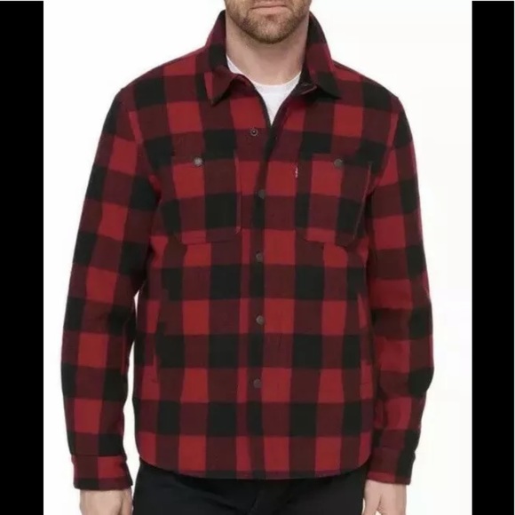 levi's buffalo plaid jacket